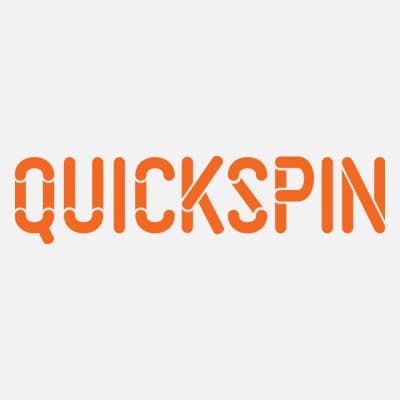 Quickspin logo, pacanele Quickspin, aparate Quickspin, Quickspin logo
