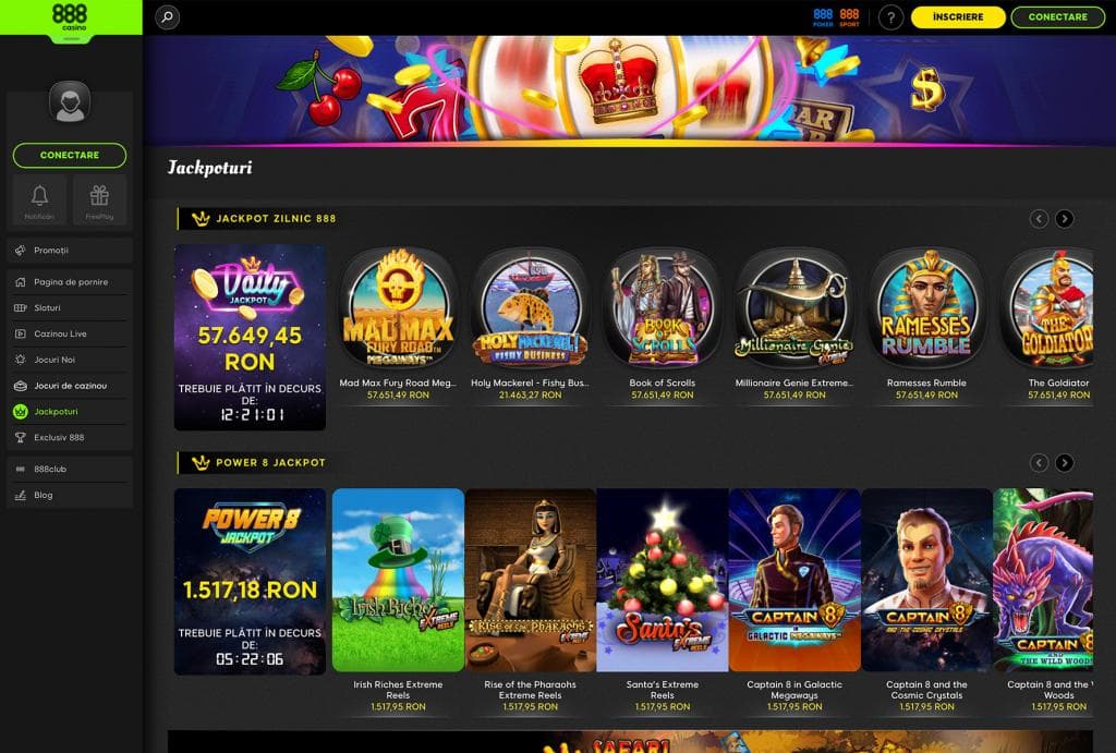 jackpot, online jackpot, online casino, 888 casino