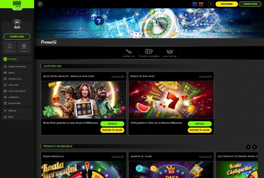 bonus casino, bonus 888 casino, promotii 888 casino online