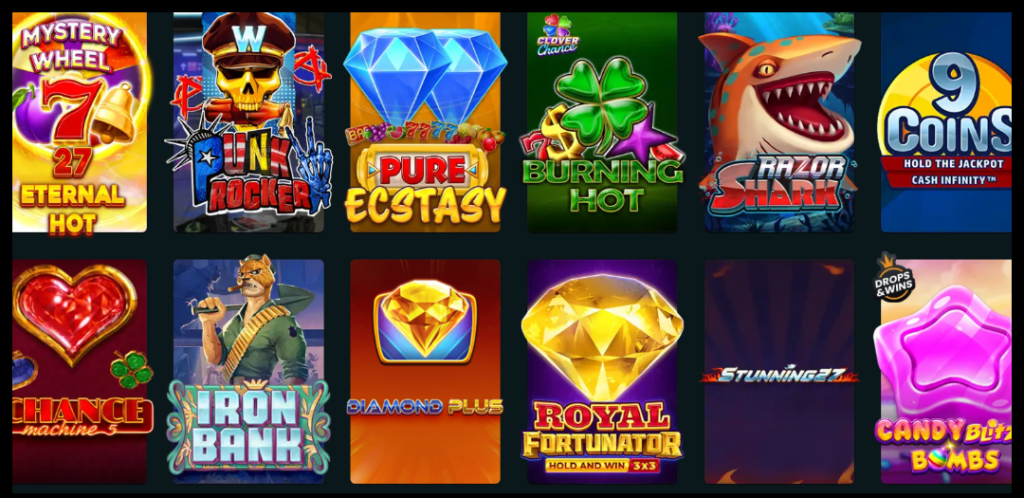 Excelbet casino Jocuri