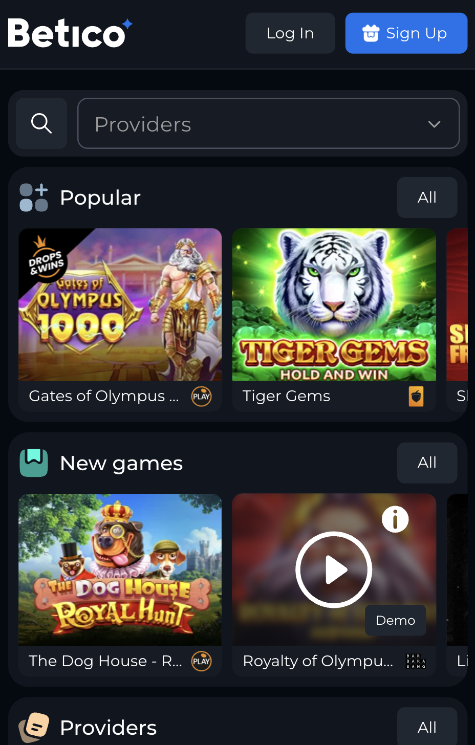 Betico casino înregistrarea pasul 1