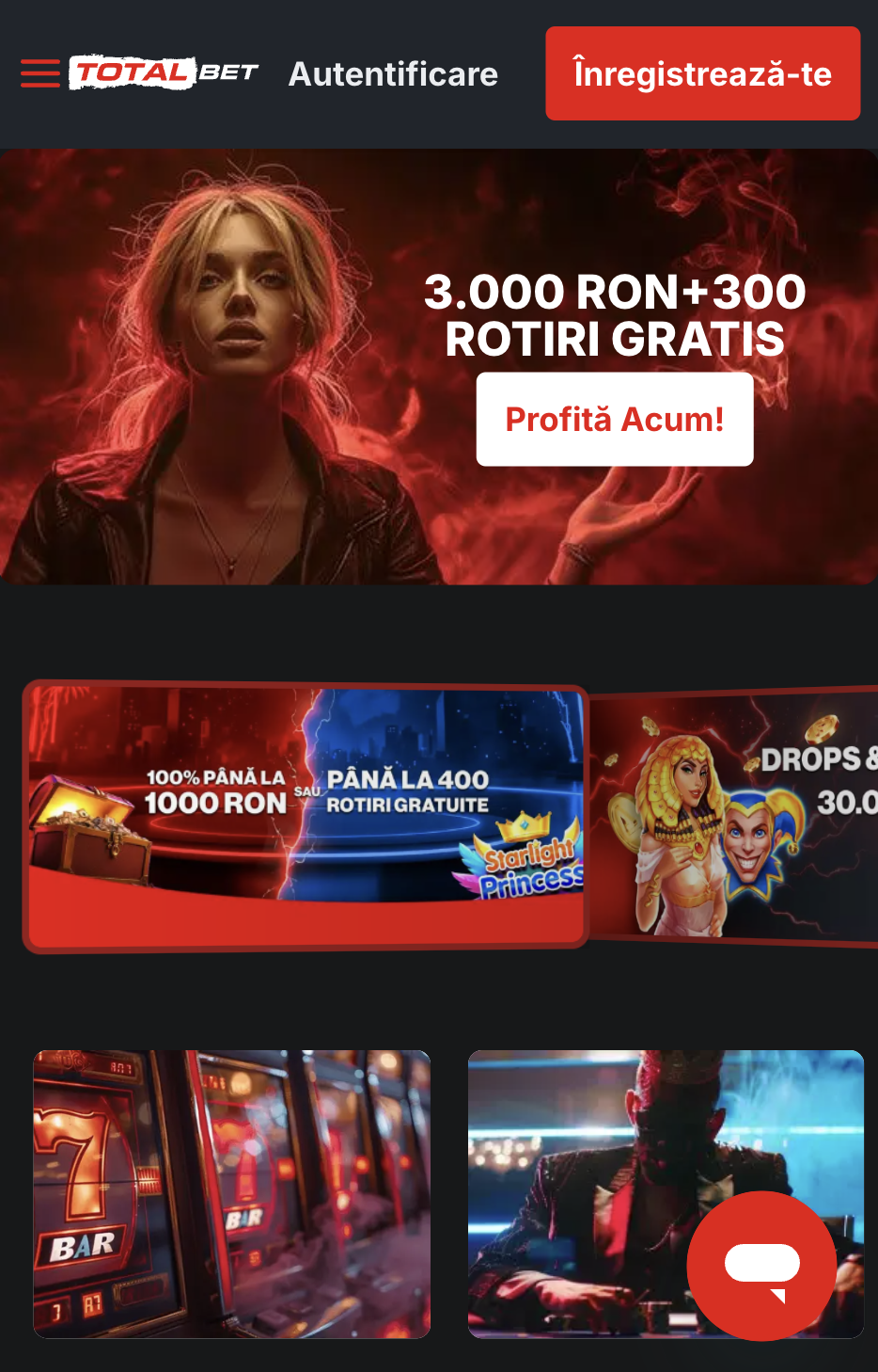 Totalbet casino înregistrarea pasul 1