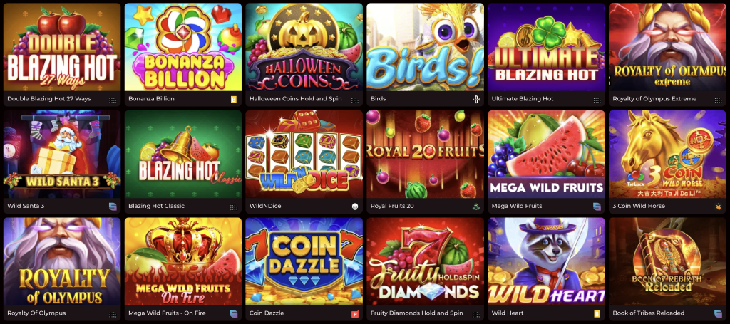 Wageon Casino - Sloturi