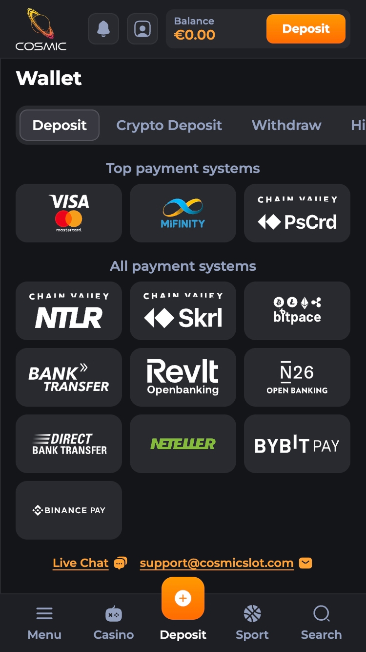 5 - Apasă butonul de salvare a datelor și efectuează o depunere