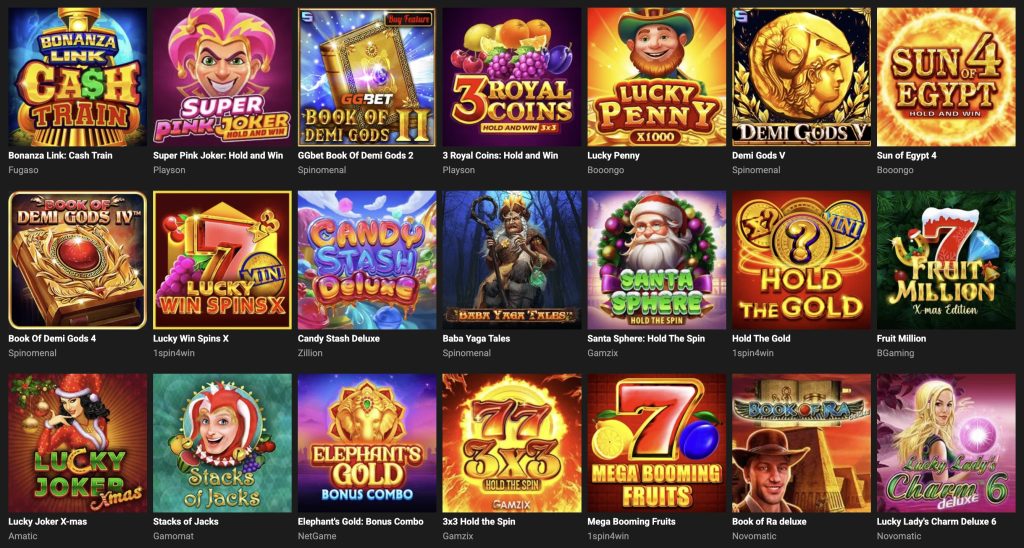 GGBet Casino - Sloturi