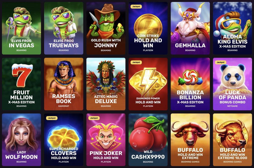 Playbet.io Casino - Sloturi