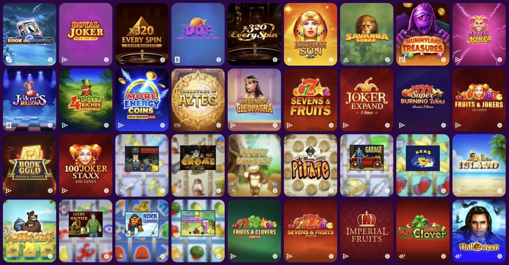 Fantasino Casino - Populare Sloturi
