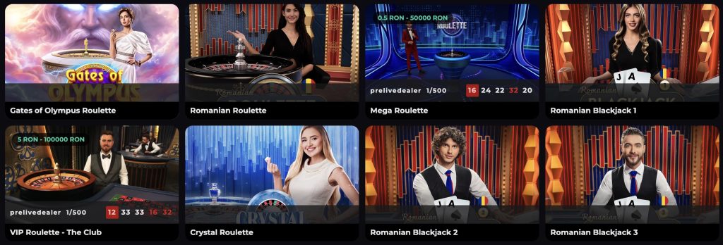 Eliteslots Live casino