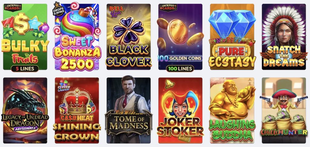 Powerbet Casino Selecția de jocuri
