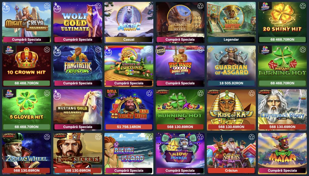 UltraBet Casino - Sloturi
