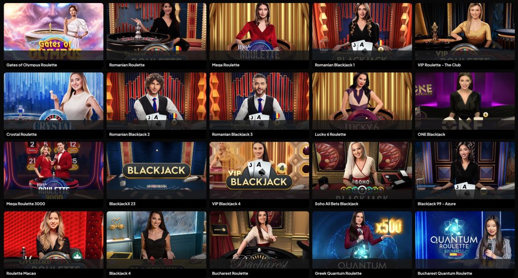 Pacanele Casino - Live casino